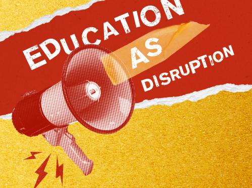 Education Disruption flyer