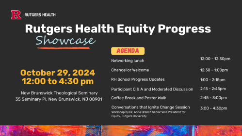 Rutgers Health Equity Progress Showcase