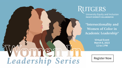 Rutgers Women in Leadership ad