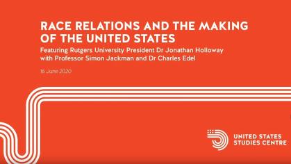 Race relations and the making of the United States