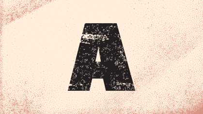 Letter A