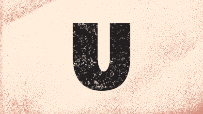 Letter U