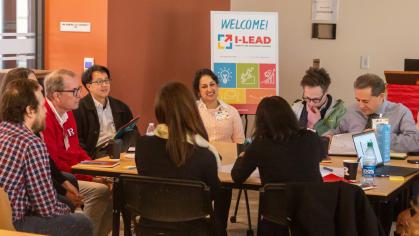 Group of Participants Speaking
