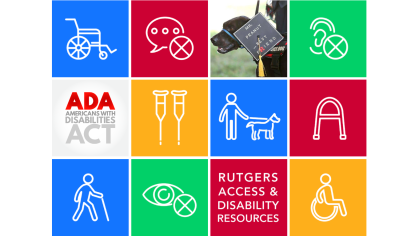 Rutgers Access Disability Resources RADR