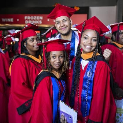 Rutgers Camden Rites of Passage student graduates