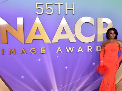 Gia Peppers attended the 55th annual NAACP Image Awards
